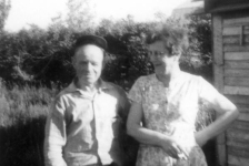 285: Albert Walsh and his wife Mary Frances Carroll, in Pasadena. (1969) [courtesy of Betty (Carroll) Spurvey]